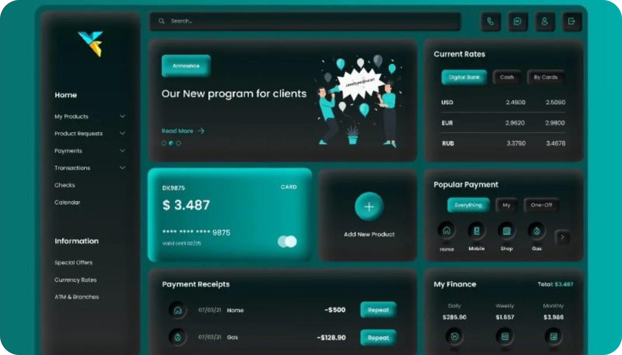 Google Pay App Design